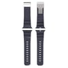 Apple Watch 42mm Zore KRD-145 Metal Tokalı Silikon Kordon