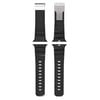 Apple Watch 42mm Zore KRD-145 Metal Tokalı Silikon Kordon