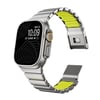 Apple Watch 42mm Zore KRD-152 Titanyum Silikon Kordon