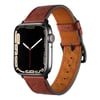 ​​​Apple Watch 44mm KRD-76 PU Deri Kordon Strap Kayış