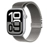 Apple Watch 44mm Zore KRD-100 Titanyum Hasır Kordon