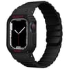 Apple Watch 44mm Zore KRD-142 Airbag Tasarımlı Kasa Koruyuculu Silikon Kordon