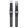Apple Watch 44mm Zore KRD-145 Metal Tokalı Silikon Kordon