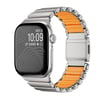 Apple Watch 44mm Zore KRD-149 Metal Silikon Kordon