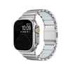 Apple Watch 44mm Zore KRD-151 Metal Silikon Kordon