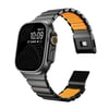 Apple Watch 44mm Zore KRD-152 Titanyum Silikon Kordon