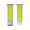 Apple Watch 44mm Zore KRD-152 Titanyum Silikon Kordon
