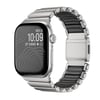 Apple Watch 44mm Zore KRD-152 Titanyum Silikon Kordon