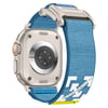 Apple Watch 44mm Zore KRD-154 Naylon Kumaş Hasır Örgülü Kordon