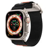 Apple Watch 44mm Zore KRD-154 Naylon Kumaş Hasır Örgülü Kordon