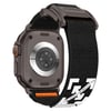 Apple Watch 44mm Zore KRD-154 Naylon Kumaş Hasır Örgülü Kordon