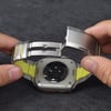 Apple Watch 44mm Zore KRD-155 Metal Silikon Kordon