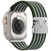 Apple Watch 49mm Zore KRD-133 Naylon Kumaş Hasır Örgülü Kordon