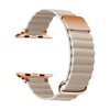 ​​​Apple Watch 7 41mm KRD-78 PU Deri Kordon Strap Kayış