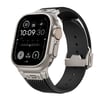 Apple Watch 7 45mm Zore KRD-113 Spor Görünümlü Silikon Kordon