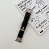 Apple Watch 7 45mm Zore KRD-114 Metal Başlıklı Silikon Kordon