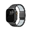 Apple Watch 7 45mm Zore KRD-151 Metal Silikon Kordon