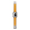 Apple Watch 7 45mm Zore KRD-152 Titanyum Silikon Kordon