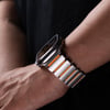 Apple Watch 7 45mm Zore KRD-152 Titanyum Silikon Kordon