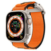 Apple Watch 7 45mm Zore KRD-154 Naylon Kumaş Hasır Örgülü Kordon
