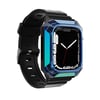 Apple Watch 7 45mm Zore KRD-88 Sert PC Kasa Koruyuculu Silikon Kordon