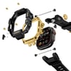 Apple Watch Ultra 49mm Mohseven iWatch Punk Fortress Serisi Kasa Koruyuculu Silikon Kordon