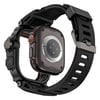 Apple Watch Ultra 49mm Mohseven iWatch Punk Fortress Serisi Kasa Koruyuculu Silikon Kordon