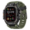 Apple Watch Ultra 49mm Mohseven iWatch Punk Fortress Serisi Kasa Koruyuculu Silikon Kordon