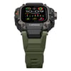 Apple Watch Ultra 49mm Mohseven iWatch Punk Fortress Serisi Kasa Koruyuculu Silikon Kordon