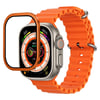 Apple Watch Ultra 49mm Mohseven iWatch Serisi Safir Akıllı Saat Temperli Cam Ekran Koruyucu