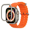 Apple Watch Ultra 49mm Mohseven iWatch Serisi Safir Akıllı Saat Temperli Cam Ekran Koruyucu