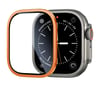 Apple Watch Ultra 49mm Zore ALM-01 Metal Çerçeveli Ekran Koruyucu