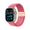 Apple Watch Ultra 49mm Zore KRD-134 Örgü Tasarımlı Hasır Kordon Strap Kayış