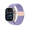 Apple Watch Ultra 49mm Zore KRD-134 Örgü Tasarımlı Hasır Kordon Strap Kayış