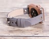 Apple Watch Uyumlu Deri Kordon 38-40-41mm ST RST9 Gri