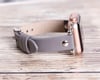 Apple Watch Uyumlu Deri Kordon 38-40-41mm ST RST9 Gri