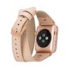 Apple Watch Uyumlu Deri Kordon 42-44-45mm Slim DT RT NU1