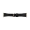 Apple Watch Uyumlu Deri Kordon 42-44-45mm RST1 Siyah