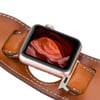 Apple Watch Uyumlu Deri Kordon 42-44-45mm Cuff RST2EF