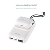 Atongm A-PW-1000-2 1000mAh Dijital Ekran Göstergeli QC 3.0 20W PD 15W Kablosuz Şarj Destekli Kendinden Type-c Ve Lightning Kablolu Powerbank