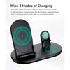 ŞARJ CİHAZI Aukey Lc-A3 3in1 Wireless Charging Siyah Sarj Standı
