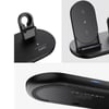 ŞARJ CİHAZI Aukey Lc-A3 3in1 Wireless Charging Siyah Sarj Standı