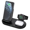 ŞARJ CİHAZI Aukey Lc-A3 3in1 Wireless Charging Siyah Sarj Standı