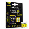 AURIS 32 GB Micro SD Hafıza Kartı Class 10 U3 4K Destekli SD Adaptörlü