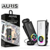 Auris Ars-Bt27 Makaralı  Yaka Klipsli Led Göstergeli Su Geçirmez Bluetooth Kulaklık