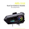 Auris ARS-Y10 Kask İçin Kablosuz Kulaklık Su Geçirmez Motosiklet İntercom