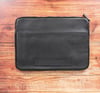 Awe 14 inç MacBook Ve Pc Uyumlu Deri Kılıf ERC1 Siyah