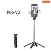 Azeada PD-P06 V2 Çift Ledli Uzaktan Kumandalı 104cm 4 Ayak Tripod Katlanır Selfie Çubuğu