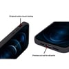 Bouletta Apple iPhone 15 Pro Max Uyumlu Deri Arka Kapak RST1 Siyah