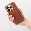 Bouletta Apple iPhone 15 Pro Uyumlu Deri Arka Kapak F360 G2